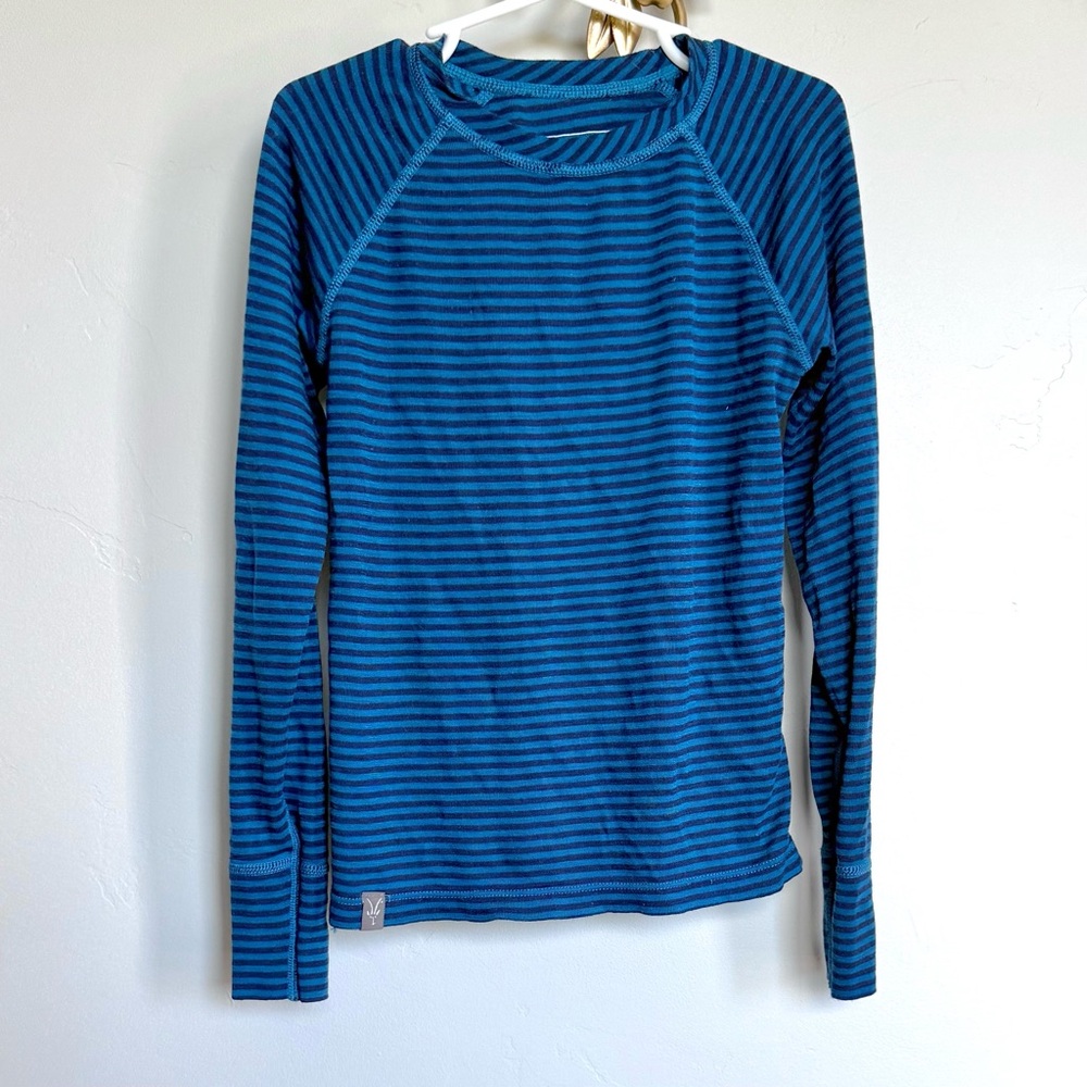 Ibex Woolies Kids 100 %Merino Wool Long Sleeve Shirt